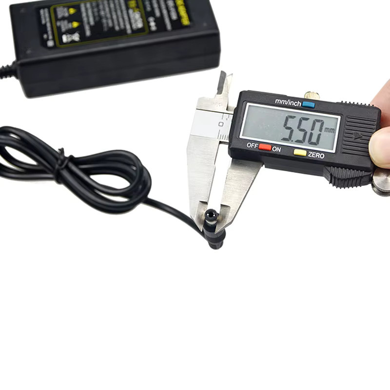Guillermo Netzteil AC 100-240V zu DC Adapter-Stecker mit EU-Stecker Typ 12V 1A, Schwarz - Bild 3
