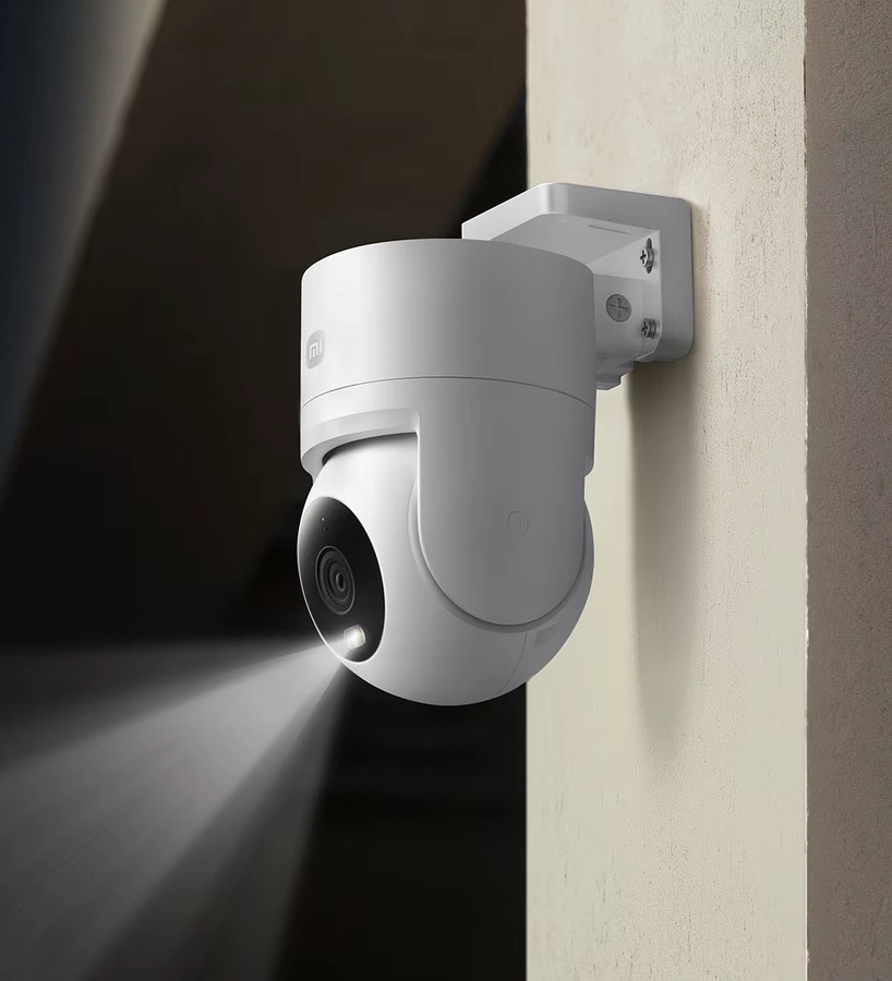 Xiaomi Außenkamera 4C mit 5 Megapixel, Vollfarb-Nachtsicht, IP66 wasserdicht, bidirektionaler Audio und Gimbal, Wifi, Farbe: Weiß - Bild 5