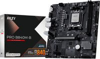 MSI PRO B840M-B Mainboard AM5 Micro-ATX DDR5 Schwarz - Bild 2