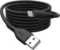 Digitus USB-Ladekabel USB-A auf Lightning, MFi-zertifiziert, Silikon, Schwarz, 2,00 m - Bild 1