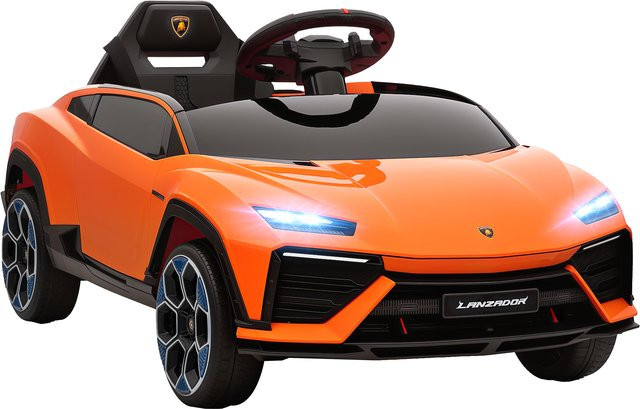 Aosom Lamborghini Kinder-Elektroauto, Orange, ab 3 Jahre - Bild 1