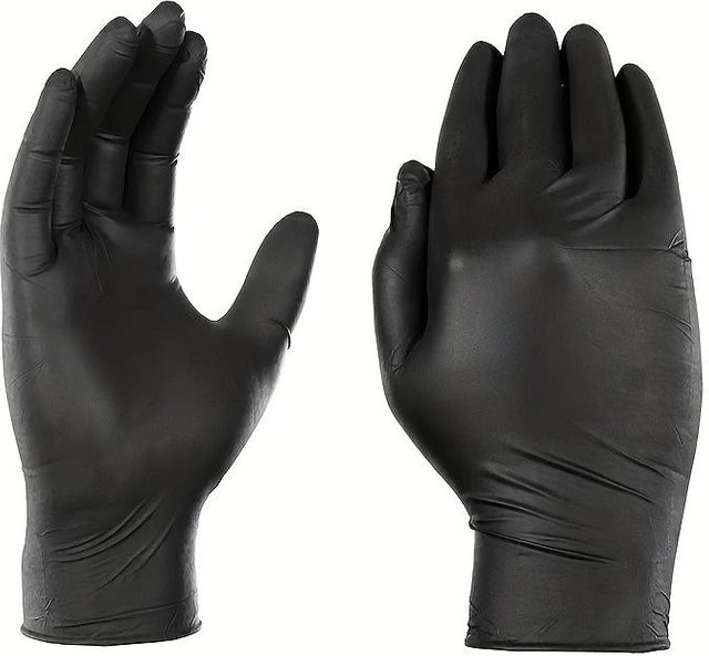 Aloisia Einweg Nitrilhandschuhe Schwarz L 20 Stück - Bild 1
