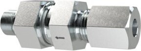 Riegler Rückschlagventil RSV1238LST aus verzinktem Stahl, Anschluss G3/8a, für Rohr-Ø 12mm, Farbe Silber - Bild 1