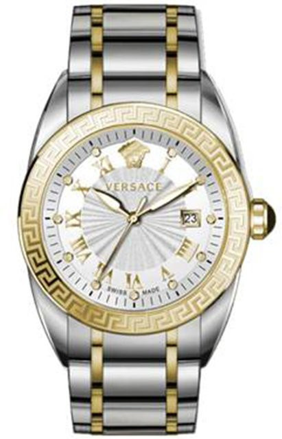 Versace Herrenuhr V-Spirit, Quarz, Edelstahl, 42 mm, Weiß, 5 ATM - Bild 1