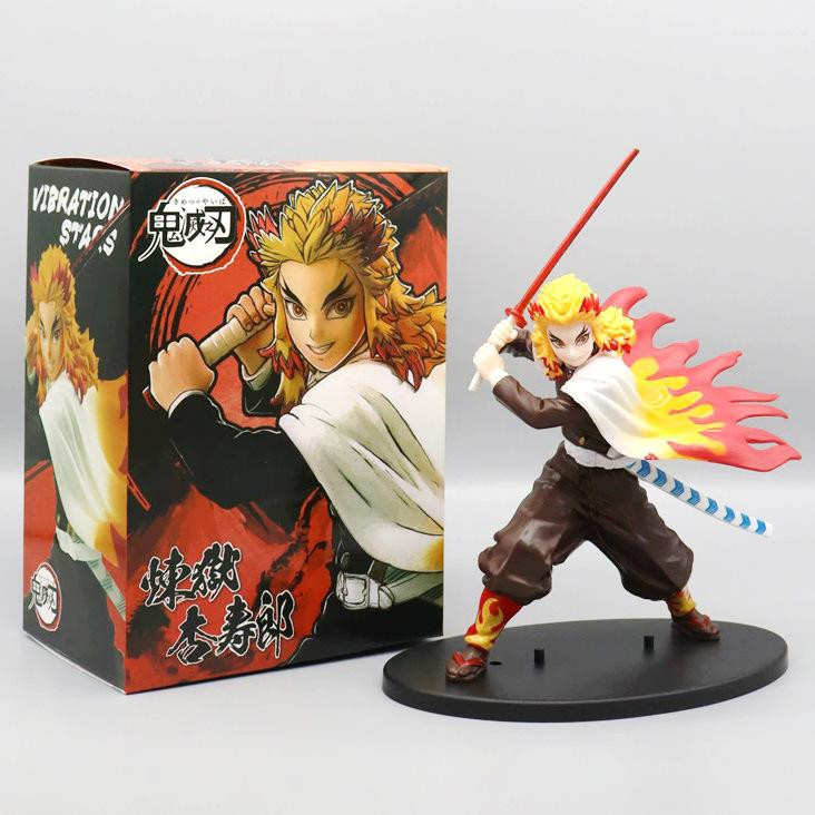 Fashnics Demon Slayer Actionfiguren Tanjirou Agatsuma Zenitsu Kyoujurou PVC - Bild 2