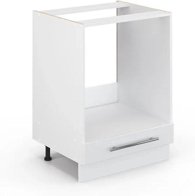 Vicco Herdumbauschrank Fame-Line Weiß Hochglanz Breite: 60 cm - Bild 1