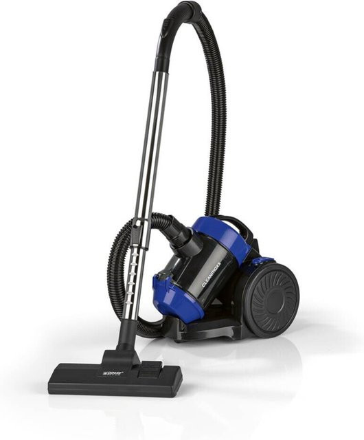 CLEANmaxx Zyklon-Staubsauger bagless 800W blau schwarz B/H/T: 35,5 x 23 x 27 cm - Bild 1