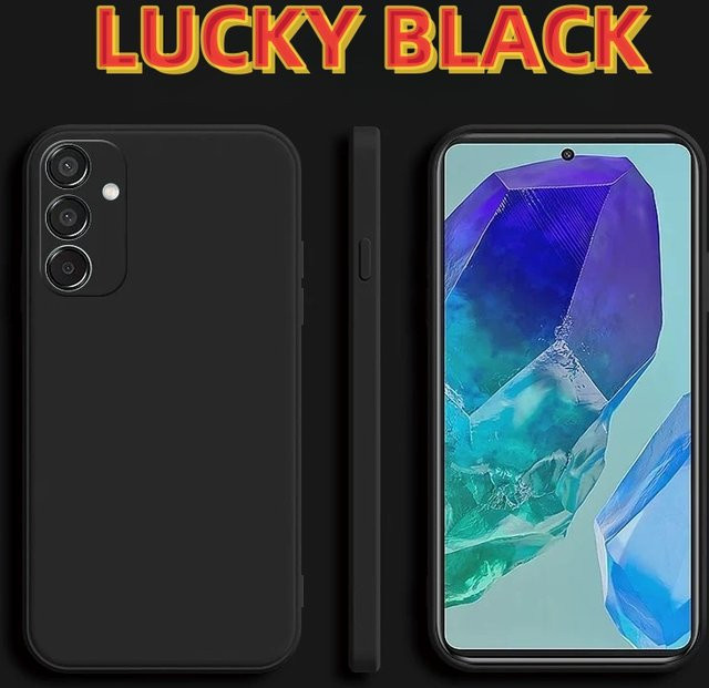 Stoßfeste Silikon Schutzhülle für Samsung Galaxy M55 M53 M51 M33 M23 M31S M30S in Schwarz - Bild 1