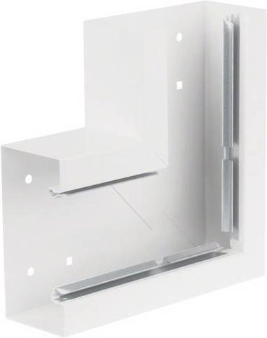Hager Flachwinkel BRS6513059016 in Weiß, B/T: 13,0 x 6,8 cm - Bild 1