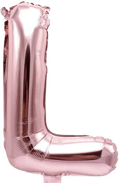 Rico Design Folienballon Buchstabe in Rosa, Höhe: 36 cm - Bild 1
