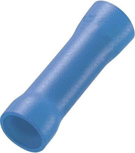 TRU COMPONENTS 3716P Stoßverbinder vollisoliert Blau 100 Stück für 1.50mm² bis 2.50mm² - Bild 1