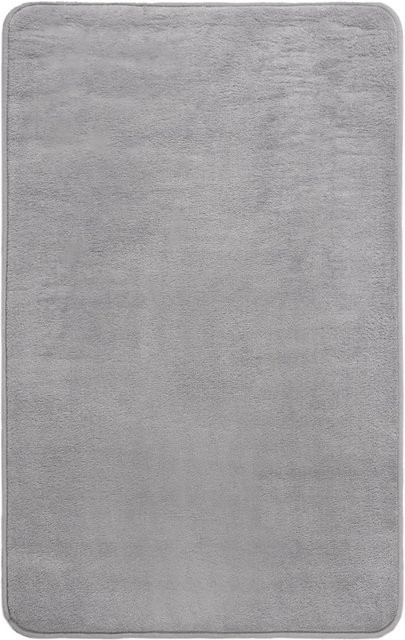 Waschbarer Teppich Colby in Grau, rutschfest und fußbodenheizungsgeeignet, B/T: 50 x 80 cm - Bild 1