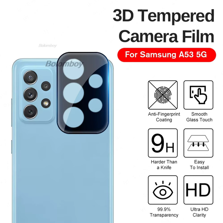 Objektiv Schutz Glas Film für Samsung Galaxy A07 A06 A05 A17 A16 A56 5G A55 A54 A52 A36 A35 A33 A26 A25 A13 A03 in Transparent - Bild 2