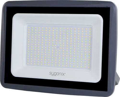 Sygonix SY-7062196 LED-Außenstrahler in Schwarz, 200W, Neutralweiß, IP65 wetterfest, verstellbar - Bild 1