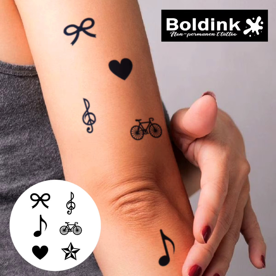 Boldink Boldink Temporäres Tattoo, wasserfest, semi-permanent - Bild 2