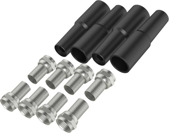 Hama SAT-Anschluss-Set Quad/Quadswitch-LNB in Schwarz - Bild 1