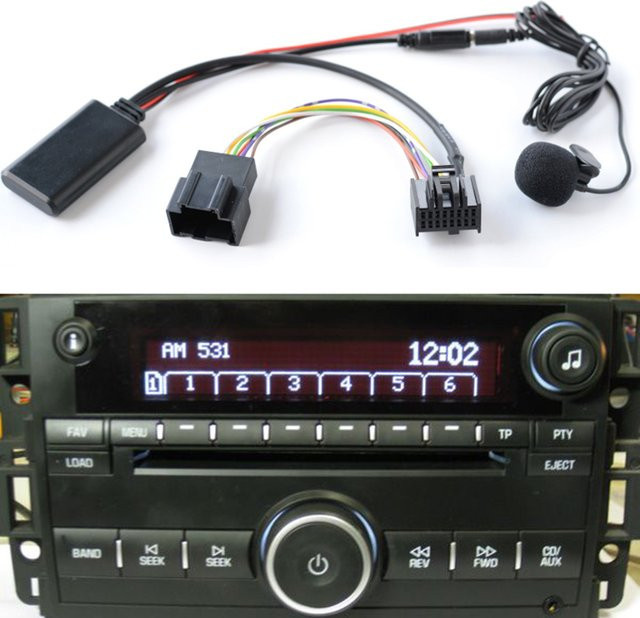 Heinrich Tung Bluetooth 5.0 Aux Adapter Modul für Saab 9-3 9-5 in Schwarz - Bild 1