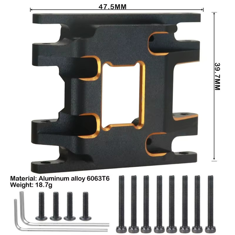 JJRC RC AX8560 Ferngesteuertes Auto, 1:18, Schwarz - Bild 2