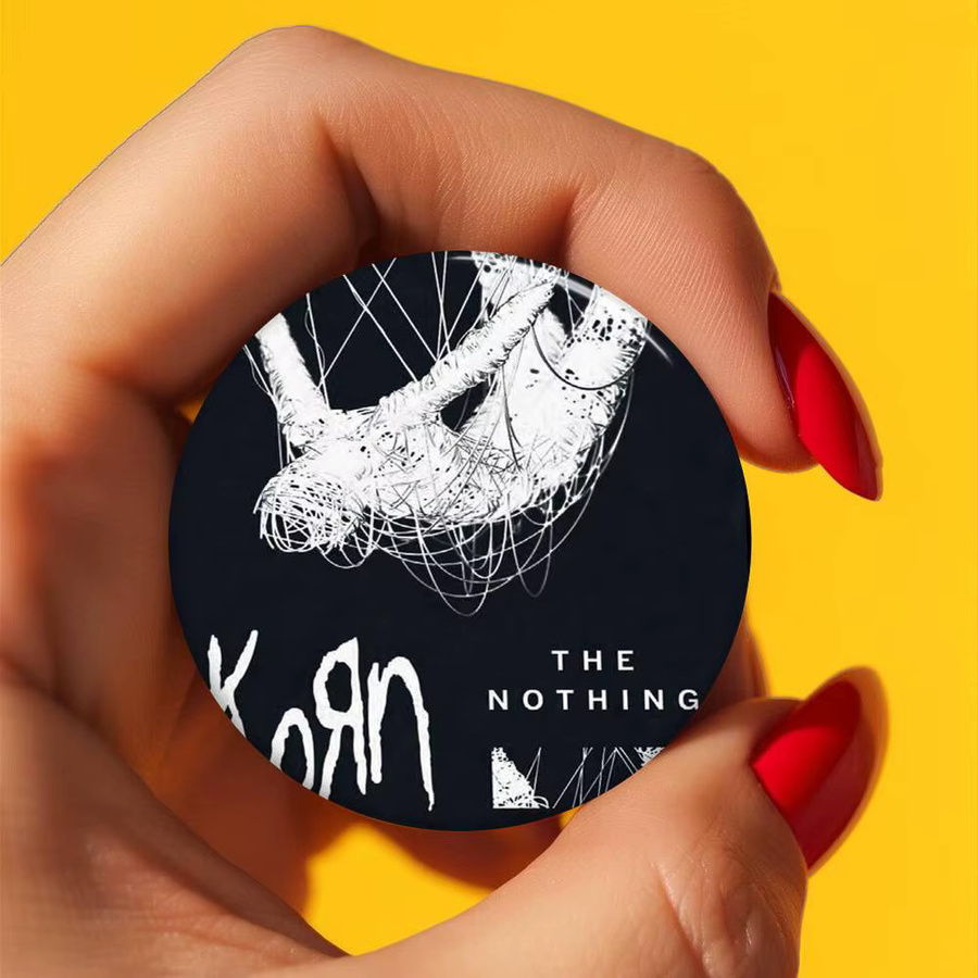Brosche Korn Anime Button Pin, Handgefertigt - Bild 4