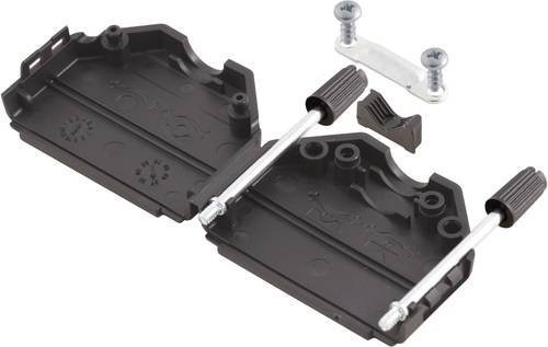 MH Connectors D-SUB Gehäuse MHDPPK37-BK-K 6260-0101-04 mit 37 Polen aus Kunststoff in Schwarz - Bild 1