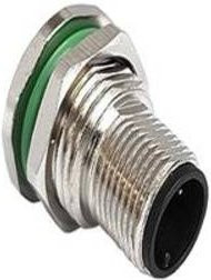 Bulgin PXMBNI12RPM05APCPG9 Rundsteckverbinder Bulk in Silber - Bild 1