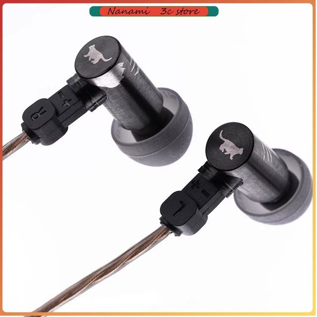 Odeon Pipe GMD-01 HiFi In-Ear Kopfhörer mit abnehmbarem Kabel in Schwarz - Bild 1