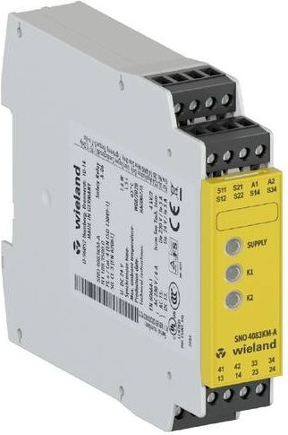 Wieland Electric SNO 4083KM-A Basisgerät 1,5s DC 24V Weiß R1.188.3580.0 - Bild 1