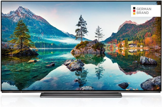 METZ 55MOC9001 OLED-TV in Blau mit 139 cm (55 Zoll) und Wi-Fi, Ethernet, HDMI und USB-A - Bild 1