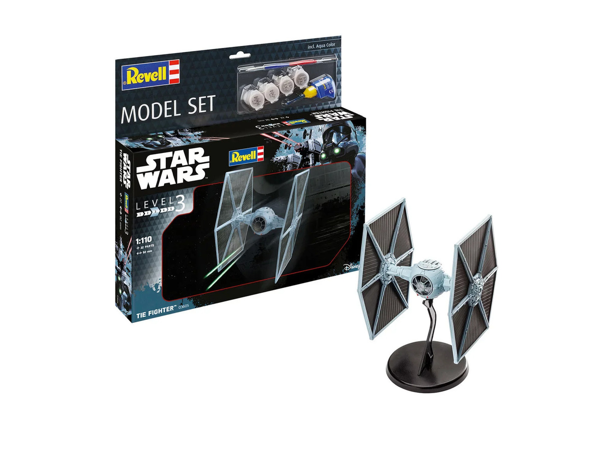 Revell Star Wars Tie Fighter, Bausatz, Weltraum, 1:110, ab 8 Jahren - Bild 3