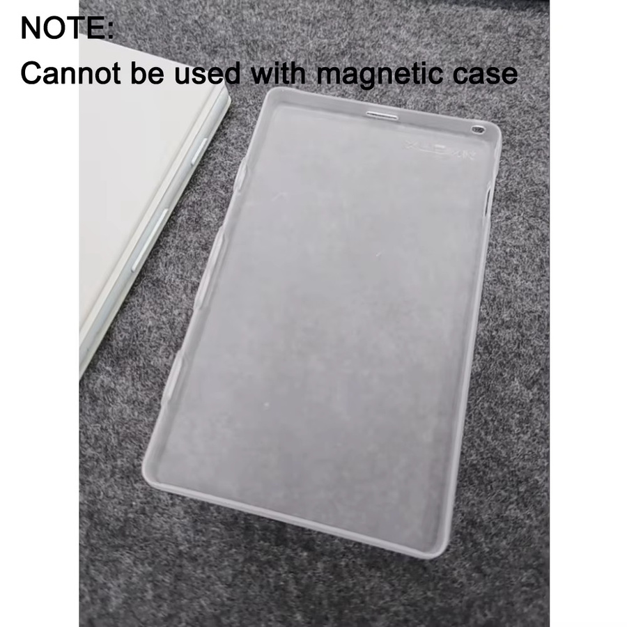 DIXSG Schutzhülle für XTEINK X4 Book Reader in Schwarz/Weiß Transparent im Nude Frosted Design - Bild 4