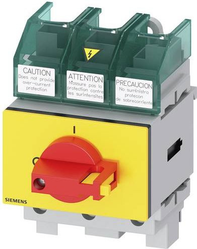 Siemens Lasttrennschalter 3LD52000TK13 in Rot, Gelb und Mehrfarbig - Bild 1