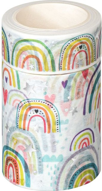 Heyda Deko Tapes Funny Rainbows mehrfarbig aus Papier - Bild 1