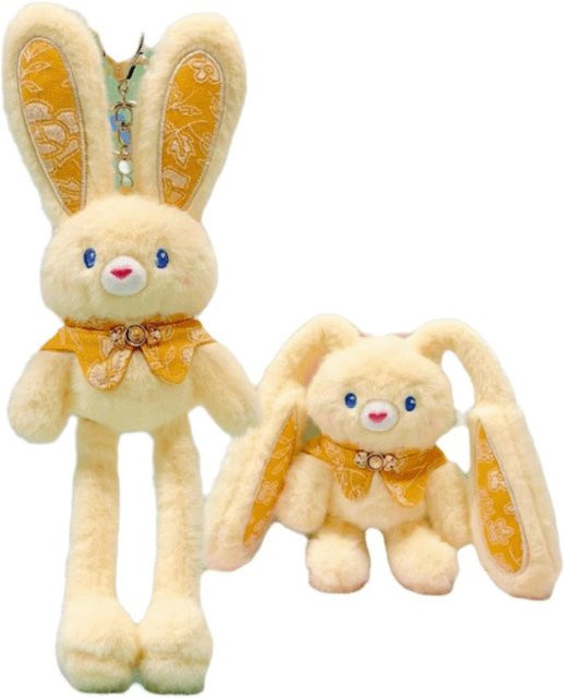 Binchi Fitness Weicher Stoffhase Schlüsselanhänger, 30cm - Bild 1