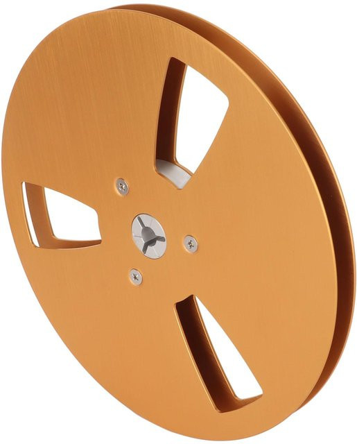KaiSai Universal Leere Spule aus Aluminiumlegierung mit 3 Löchern für Öffnungsmaschinen in Gold - Bild 1