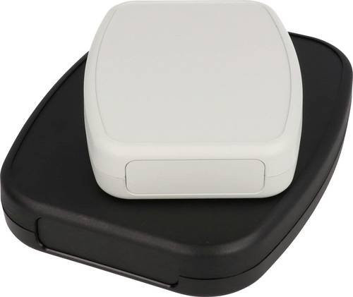 Hammond Electronics Hand-Gehäuse aus ABS-Kunststoff in Hellgrau, B/T/H: 9,5 x 12 x 2,7 cm - Bild 1