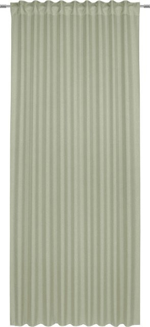 Mömax Fertigvorhang Andi, 2er Set, Grün, b: 140 cm, h: 245 cm - Bild 1