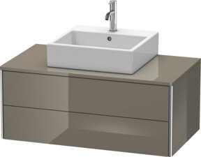Duravit Waschtischunterschrank XSquare wandhängend mit 2 Schubladen, Breite: 100 cm, Tiefe: 54,8 cm, Höhe: 40 cm - Bild 1