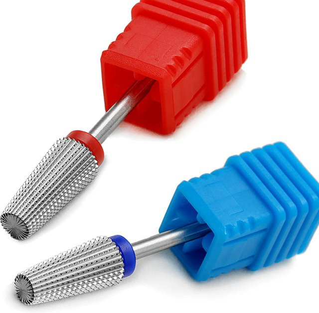 5 in 1 Wolfram Nagel Bohrer Bits, Hartmetall Fräser für Maniküre - Bild 1