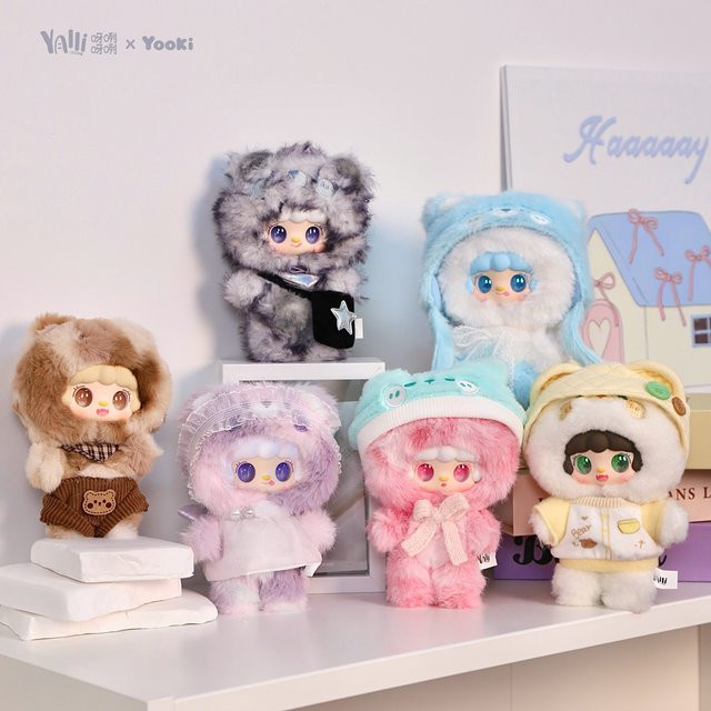 52TOYS Yooki Little Bear Ruhezustand Plan Serie, Plüsch Puppe, Einzelfigur - Bild 1