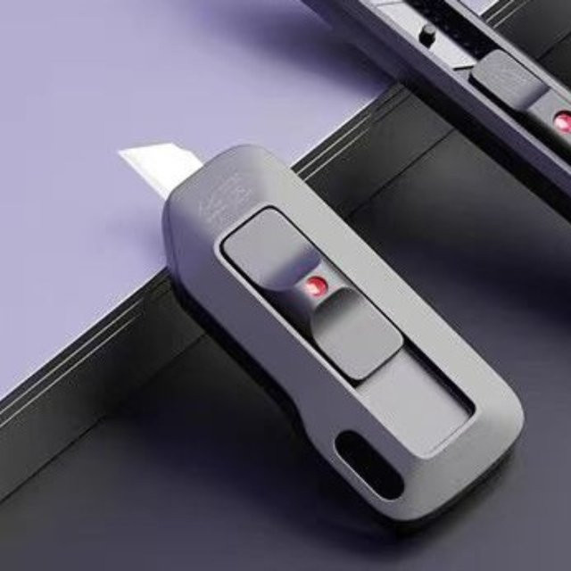 Mijia Stretch Utility Tool Papierschneider aus Kohlenstoffstahl in Schwarz mit Sicherheitsverriegelung und 18mm Klinge - Bild 1