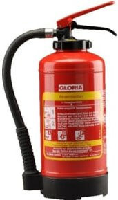 Gloria Fettbrand-Aufladelöscher FA 3 EASY, 3 Liter, rot, fluorfrei, inklusive Wandhalterung und Fußring - Bild 1