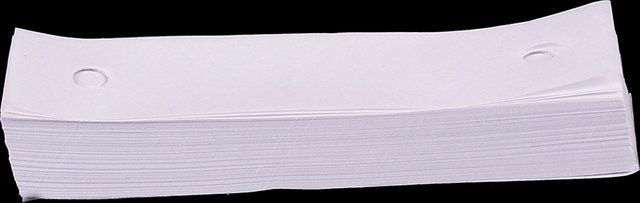 450 Blatt optische Kinnauflage-Papiere in Weiß für Spaltlampen und ophthalmologische Geräte - Bild 1