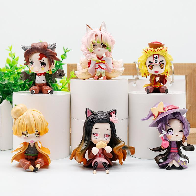 Yiran toy 1 Demon Slayer Anime Figur Blind Box Statue Modell - Bild 3