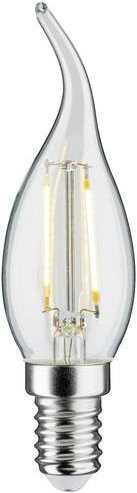 Paulmann LED Filament Kerzenlampe E14 2,8W Warmweiß Transparent Durchmesser: 35 mm, Höhe: 120 mm - Bild 1