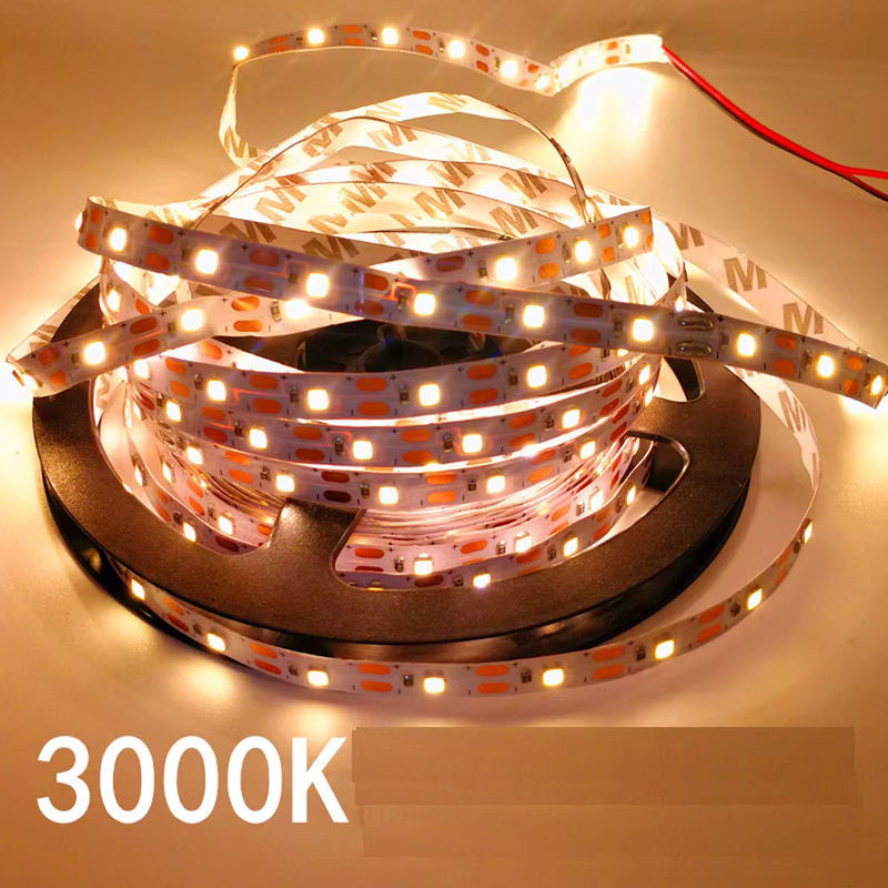 JOYPJLIT RGB LED Streifen 5 m, 60 LEDs/m, SMD 2835, selbstklebend, Multicolour/Weiß/Gelb - Bild 4