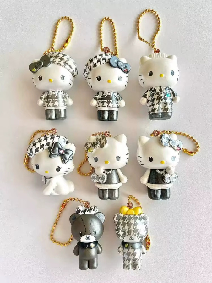 Sanrio Hello Kitty Blind Box, Puppe, Schlüsselanhänger, 8-teiliges Set - Bild 5