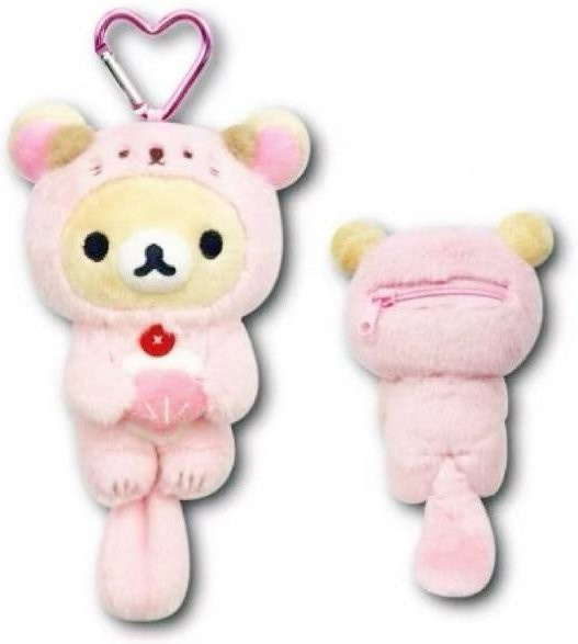 San-X Rilakkuma Seeotter Plüschtier Schlüsselanhänger, Plüsch / Textil - Bild 1