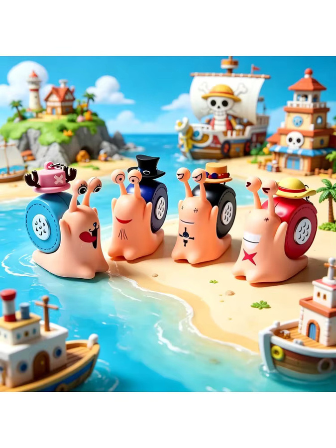 Bandai One Piece Den Mushi Modell-Spielzeuge, mit Ton- und Aufnahmefunktion - Bild 5