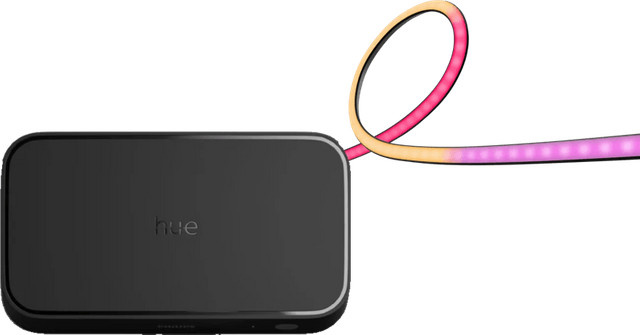 Philips Hue Play Gradient LED-Streifen für TV ab 55 Zoll mit HDMI Sync Box 8K und Controller in Multicolor - Bild 1