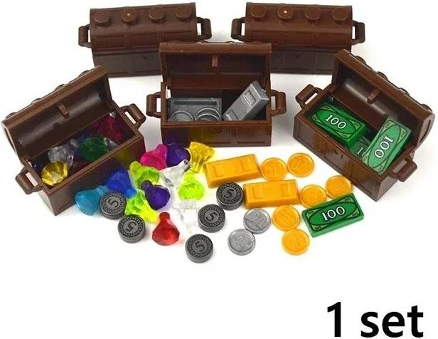 Yiran toy MOC City Sichere Box Blöcke Tresor, ab 6 Jahren - Bild 1